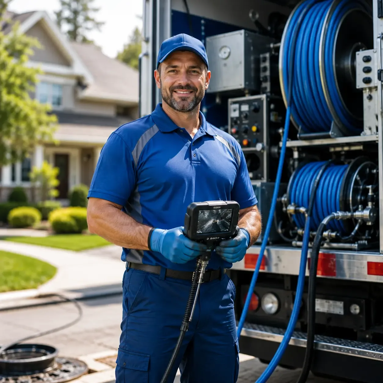 Local outdoor drain cleaning specialists in Hayesville, OH